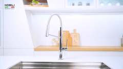 Ảnh Vòi rửa bát cần mềm NOBILI LEVANTE NB303 31