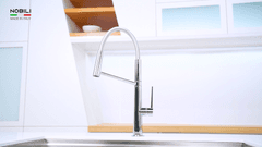 Ảnh Vòi rửa bát cần mềm NOBILI LEVANTE NB303 33