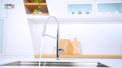 Ảnh Vòi rửa bát cần mềm NOBILI LEVANTE NB303 37