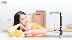 Ảnh VÒI RỬA BÁT DÂY RÚT NOBILI MANIA NB215T 17