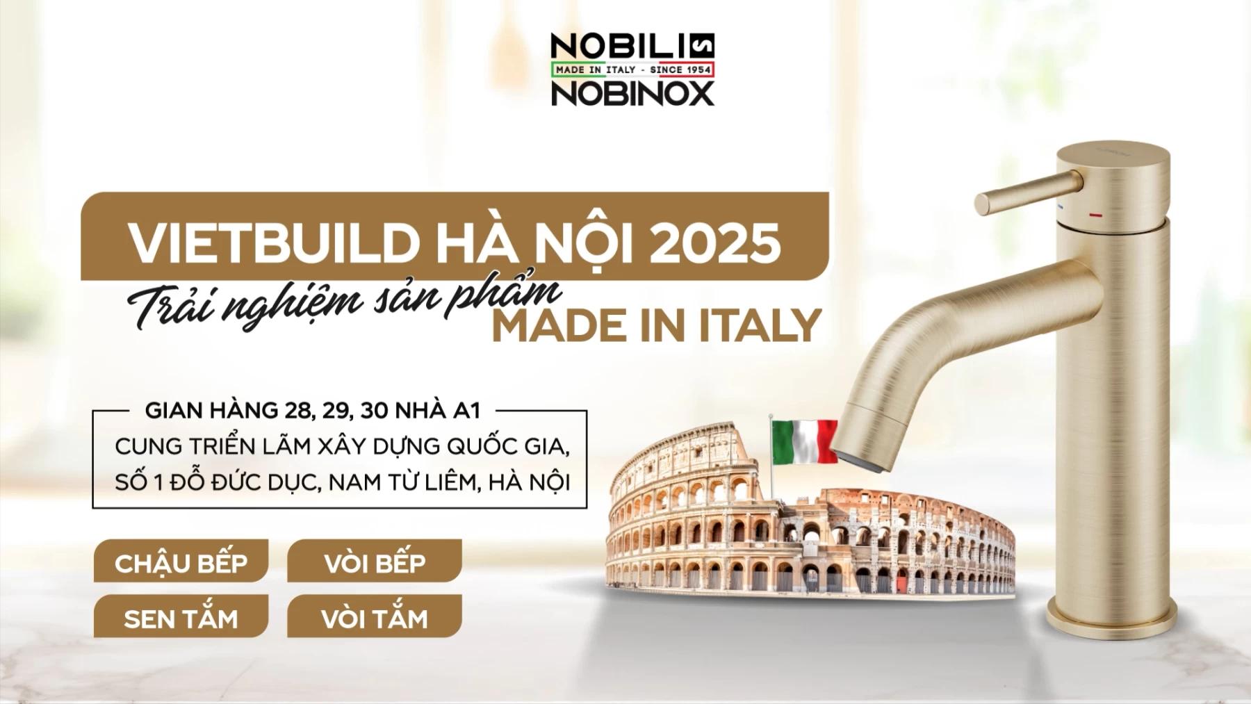 Khám Phá "Bí Mật" Gian Hàng Nobili Nobinox tại VIETBUILD Hà Nội 2025: Khám phá Gian Hàng Made in Italy