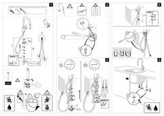 Ảnh VÒI RỬA BÁT DÂY RÚT NOBILI RING NB130LTB 14