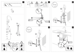 Ảnh Vòi rửa bát cần cứng NOBILI RING NB132 21
