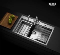 Ảnh CHẬU RỬA BÁT 1 HỐ TASCA STEP NT651T 2