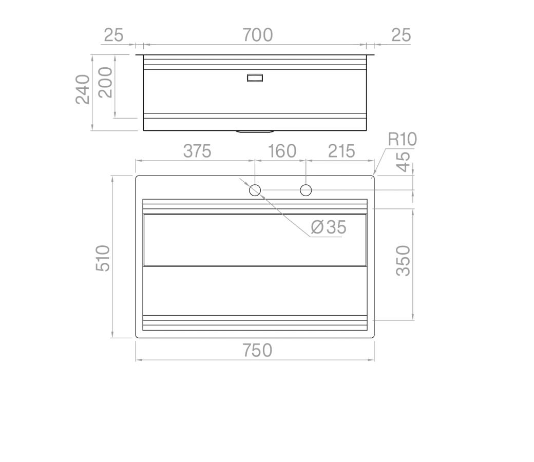Ảnh CHẬU RỬA BÁT 1 HỐ ARTINOX MOSE NA808 23