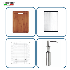 Ảnh CHẬU RỬA BÁT 2 HỐ NOBINOX LIKEN NL746 24