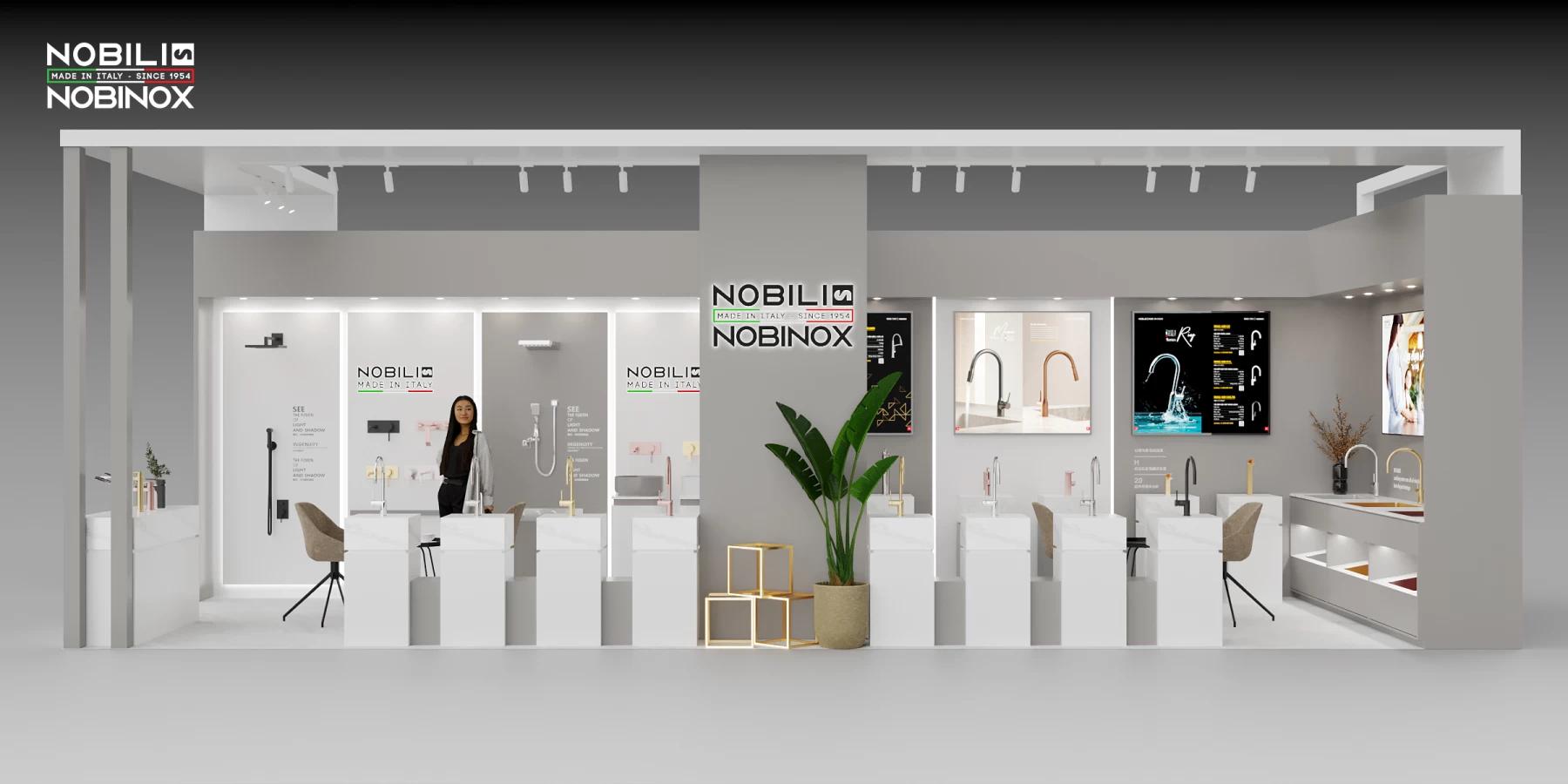 Nobili - Nobinox: Trải Nghiệm Thiết Bị Bếp & Phòng Tắm Cao Cấp Made in Italy Tại VIETBUILD 2025