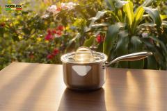 Ảnh BỘ NỒI CHẢO QUÁNH INOX 4 MÓN NOBINOX GUN NX500 3