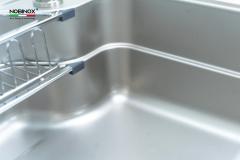 Ảnh CHẬU RỬA BÁT 1 HỐ NOBINOX ARVO B180 9