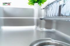 Ảnh CHẬU RỬA BÁT 1 HỐ NOBINOX ARVO B180 10