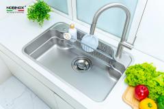 Ảnh CHẬU RỬA BÁT 1 HỐ NOBINOX ARVO B180 5