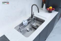 Ảnh CHẬU RỬA BÁT 1 HỐ NOBINOX ARVO B275 10