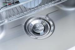 Ảnh CHẬU RỬA BÁT 1 HỐ NOBINOX LIRA NJ588D 10