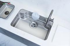 Ảnh CHẬU RỬA BÁT 1 HỐ NOBINOX LIRA NJ588D 5