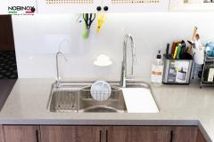 Ảnh CHẬU RỬA BÁT 1 HỐ NOBINOX ROSA NN975D 44