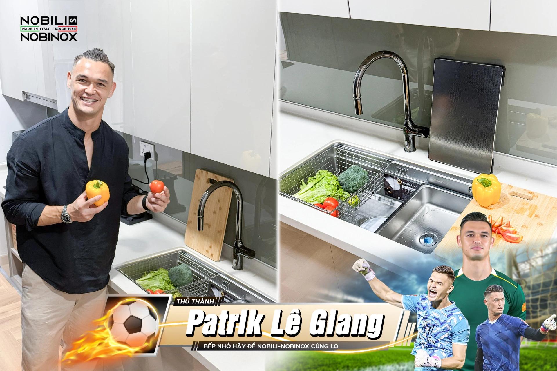 Khám phá bên trong căn bếp của Patrik Lê Giang: Đơn giản nhưng không đơn điệu