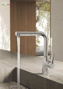 Ảnh Vòi rửa bát cần cứng NOBILI MANIA NB214 4