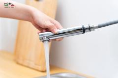 Ảnh VÒI RỬA BÁT DÂY RÚT NOBILI MANIA NB215T 9