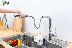 Ảnh VÒI RỬA BÁT DÂY RÚT NOBILI MANIA NB215T 8