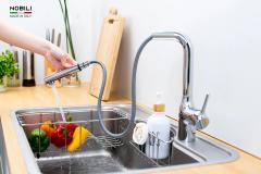 Ảnh VÒI RỬA BÁT DÂY RÚT NOBILI MANIA NB215T 11