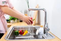 Ảnh VÒI RỬA BÁT DÂY RÚT NOBILI MANIA NB215T 7