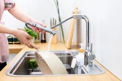 Ảnh VÒI RỬA BÁT DÂY RÚT NOBILI MANIA NB215T 12