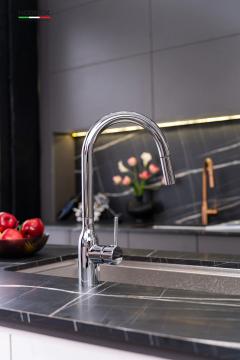 Ảnh VÒI RỬA BÁT DÂY RÚT NOBINOX AQUA NX660N 14