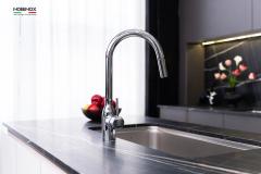 Ảnh VÒI RỬA BÁT DÂY RÚT NOBINOX AQUA NX660N 3