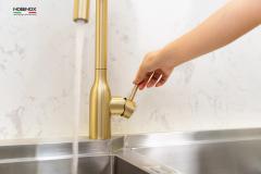 Ảnh VÒI RỬA BÁT DÂY RÚT NOBINOX AQUA NX663V 6