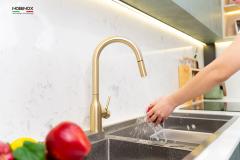 Ảnh VÒI RỬA BÁT DÂY RÚT NOBINOX AQUA NX663V 11