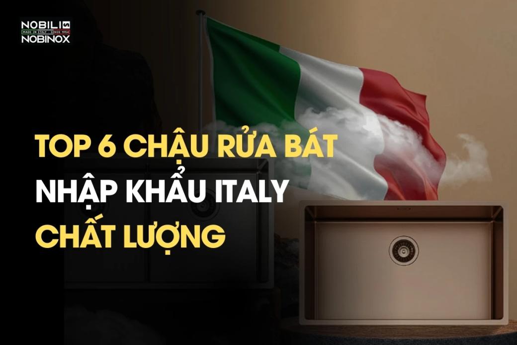 Top 6 chậu rửa bát nhập khẩu Italy chất lượng
