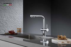 Ảnh VÒI RỬA BÁT DÂY RÚT 3 ĐƯỜNG NƯỚC NOBINOX MIRA NX333 3