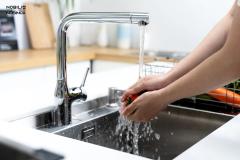 Ảnh Vòi rửa bát cần cứng NOBILI MANIA NB214 9