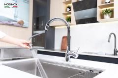 Ảnh VÒI RỬA BÁT DÂY RÚT NOBINOX JAPA NX998 11