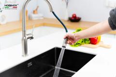 Ảnh VÒI RỬA BÁT DÂY RÚT NOBINOX ADORA NX992 13