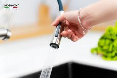 Ảnh VÒI RỬA BÁT DÂY RÚT NOBINOX ADORA NX992 14