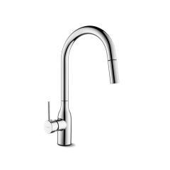 Ảnh VÒI RỬA BÁT DÂY RÚT NOBINOX AQUA NX660N 1
