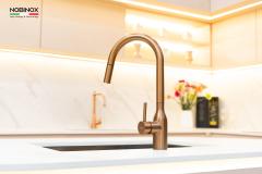 Ảnh VÒI RỬA BÁT DÂY RÚT NOBINOX AQUA NX662T 3