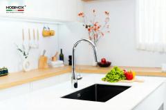 Ảnh VÒI RỬA BÁT DÂY RÚT NOBINOX JAPA NX998 4