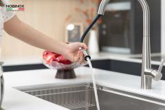 Ảnh VÒI RỬA BÁT DÂY RÚT NOBINOX WINTO NX501 9