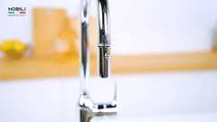 Ảnh VÒI RỬA BÁT DÂY RÚT NOBILI RING NB131L 35