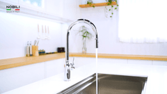 Ảnh VÒI RỬA BÁT DÂY RÚT NOBILI RING NB131L 40